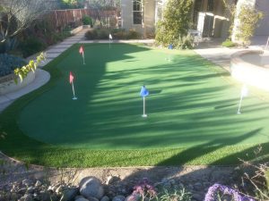 Artificial Grass Golf Putting Green Contractor, Synthetic Lawn Putting Greens Installation Sunrise Manor NV